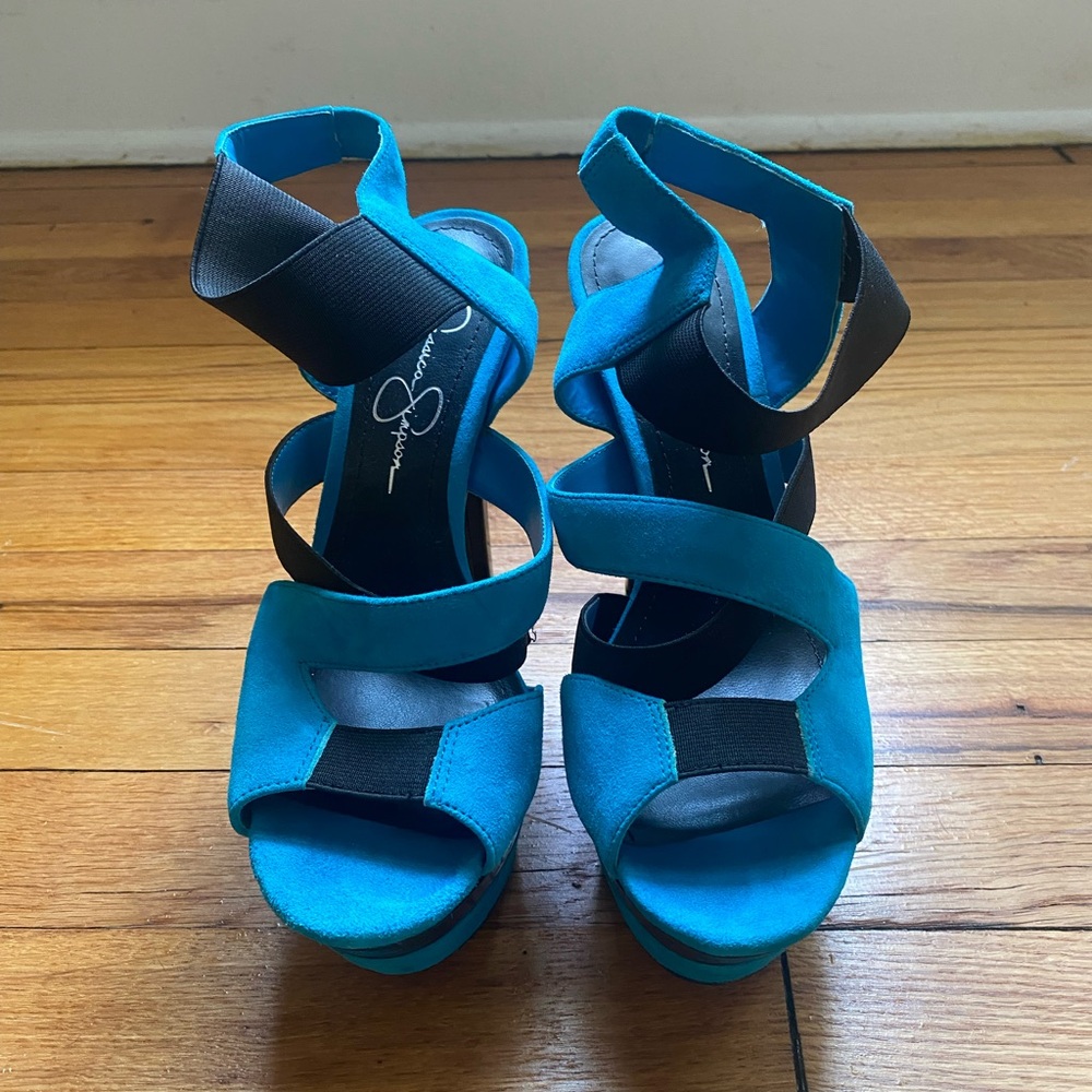 JESSICA SIMPSON platform heels - Picture 2 of 7